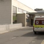 Entrada a l'ala d'Urgències de l'Hospital Verge dels Lliris d'Alcoi