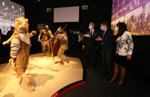 Sala de l'exposició "Gladiadores. Héroes del coliseo" exposada al MARQ