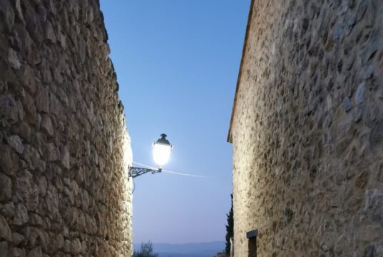 Carreró a la nit en Turballos