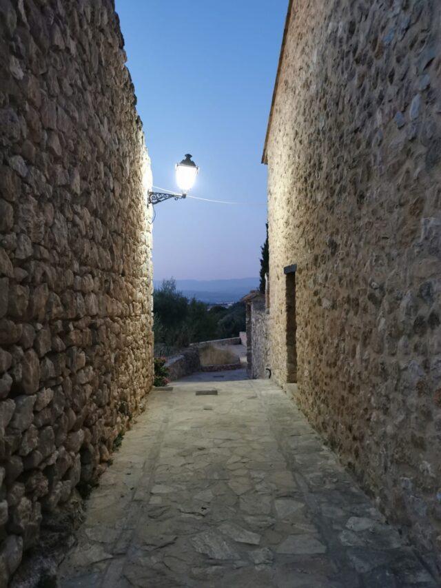 Carreró a la nit en Turballos