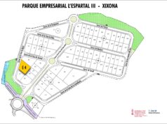 Planol del Parc Empresarial L’Espartal III