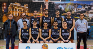 Plantilla de l'equip sènior masculí autonòmic del Club Nou Bàsquet Alcoi