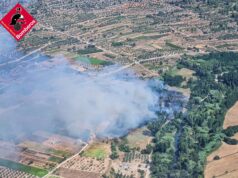 Incendi observat des de les altures