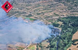 Incendi observat des de les altures