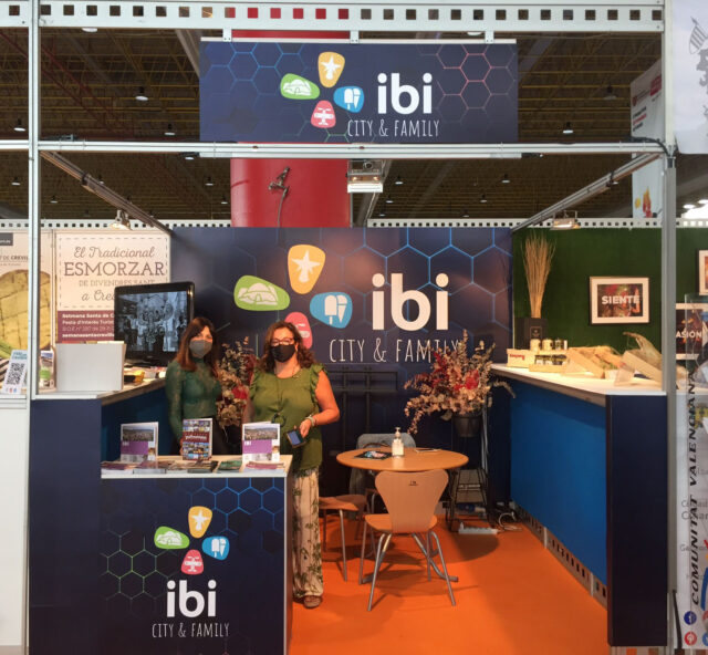 Stand d'Ibi a la Fira Alacant Gastronòmica 2021.