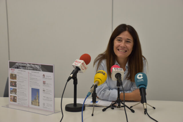 Lorena Zamorano, Regidora de Turisme d'Alcoi.