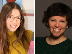 Natàlia Gisbert i Neus Úbeda.