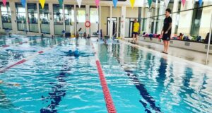 Piscina del Complex Esportiu Municipal Eduardo Latorre.