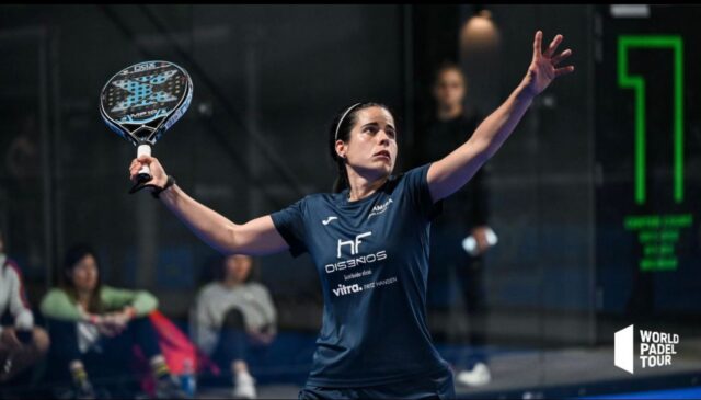 Aida Martínez al World Padel Tour 2022.