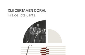 Cartell del Certamen Coral 2022.