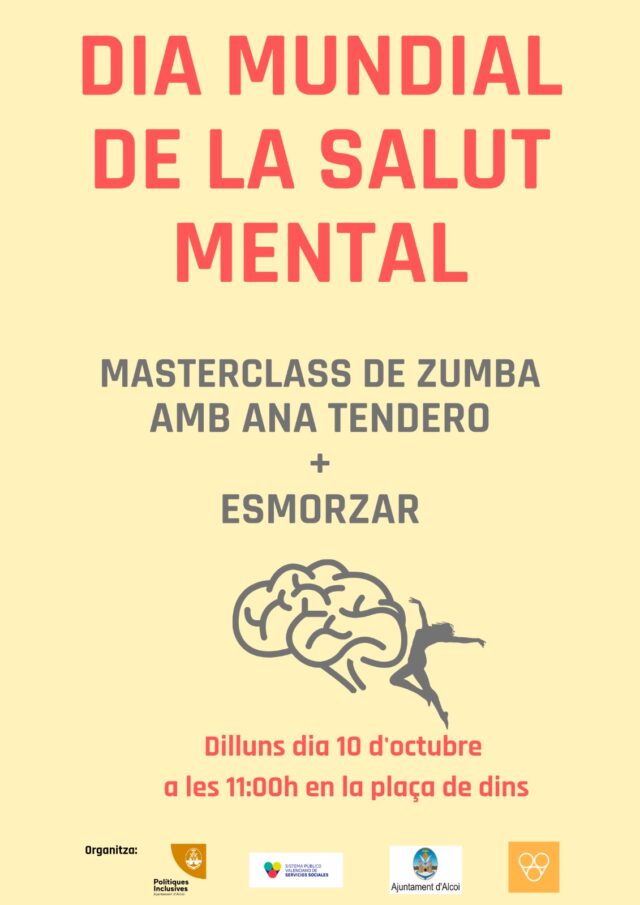 Cartell promocional del dia munidal salut mental.