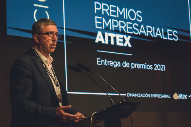 Imatge d'arxiu. Rafael Climent, conseller d'Economia als Premis AITEX 2021
