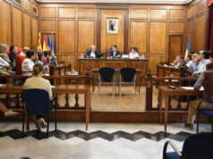 Ple extraordinari de l'Ajuntament d'Alcoi per aprobar el projecte de bus urbà