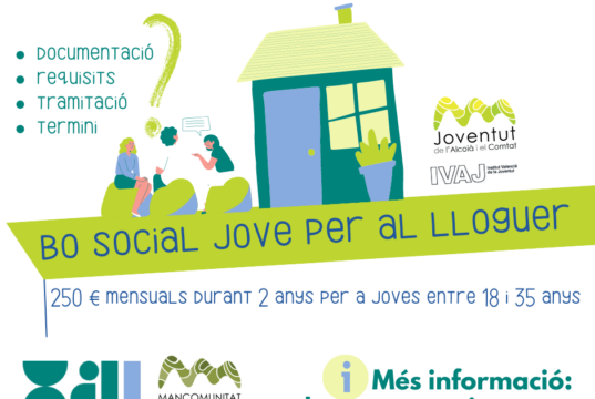 Cartell promocional del bo de lloguer.