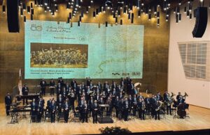 L'Ateneu Musical de Cocentaina en l'escenari principal de l'ADDA al Certamen Provincial de Bandes