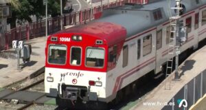 Vagó del tren de rodalies Alacant-Murcia.