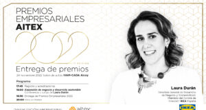 Catell promocional de la gala de premis AITEX.