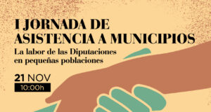 Cartell promocional de la Jornada d'Assistència a Municipis.