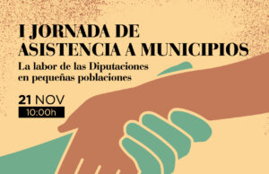 Cartell promocional de la Jornada d'Assistència a Municipis.