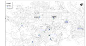 Mapa amb l'ubicació dels nous sensors.