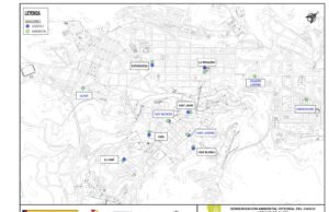 Mapa amb l'ubicació dels nous sensors.