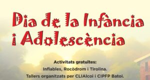 Cartell promocional del Dia de la Infància d'Alcoi.