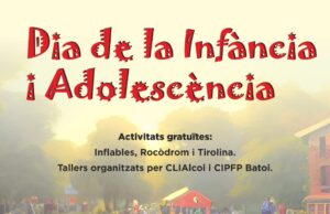 Cartell promocional del Dia de la Infància d'Alcoi.