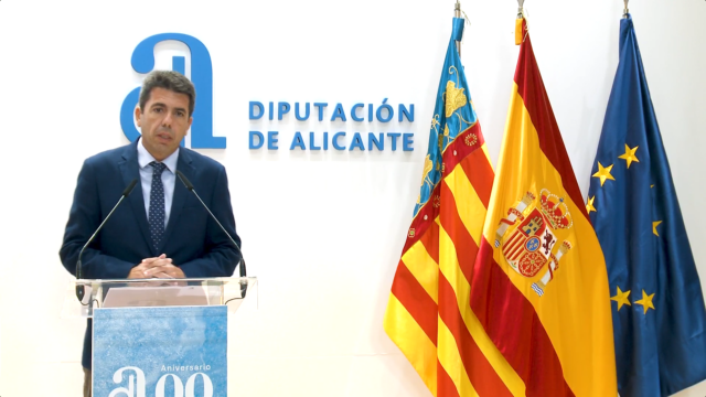 Carlos Mazón, President de la Diputació d'Alacant.