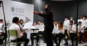 Concert solidari del campus d'Alcoi de la UPV en una imatge d'Arxiu.