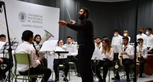 Concert solidari del campus d'Alcoi de la UPV en una imatge d'Arxiu.