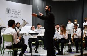 Concert solidari del campus d'Alcoi de la UPV en una imatge d'Arxiu.