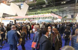 Imatge d'un pavelló d'ifema a FITUR 2022