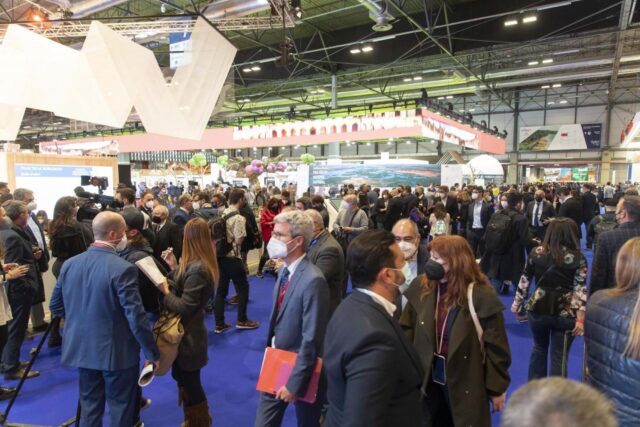 Imatge d'un pavelló d'ifema a FITUR 2022