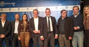 Imatge de la presentació de Rafa Serralta com a candidat a l'alcaldía d'Ibi 2023