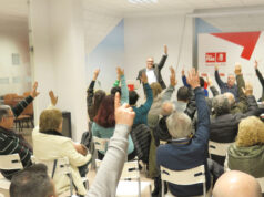Votació de la candidatura del PSPV d'Ibi a l'Alcaldia