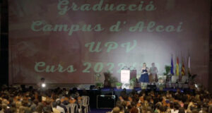 Acte de graduació del Campus d'Alcoi de la UPV del curos 2022/2023