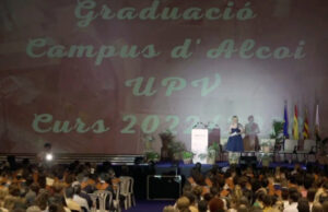 Acte de graduació del Campus d'Alcoi de la UPV del curos 2022/2023