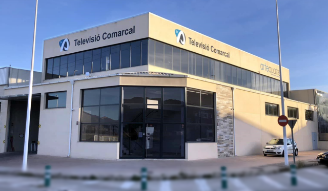 Estudis Centrals de tvA televisió comarcal a Castalla