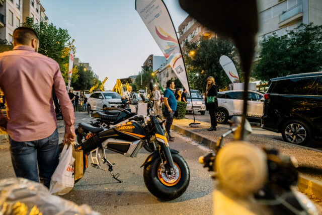 Secció d'automoció en la Fira de Tots Sants de 2024