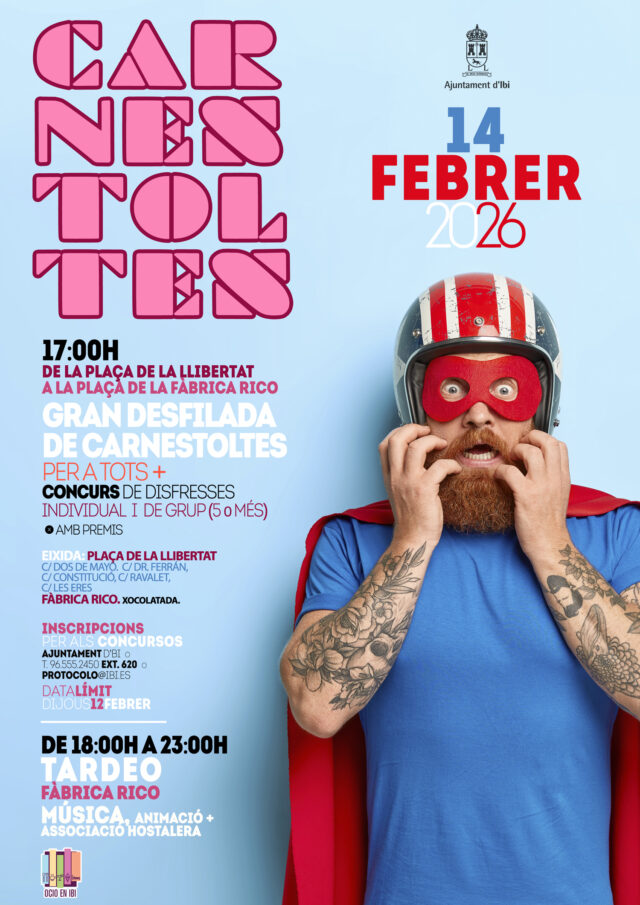 carnaval ibi 2026 - cartell