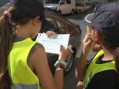 Els escolars colivencs es transformen en policies per un dia i aprenen seguretat vial i civisme a Onil