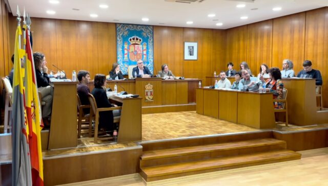 Plenari celebrat a l'Ajuntament d'Ibi, en una imatge d'arxiu