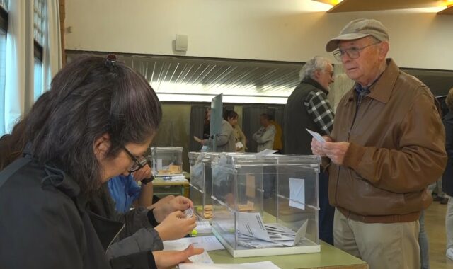Votacions durant les eleccions municipals del 2023 a Alcoi