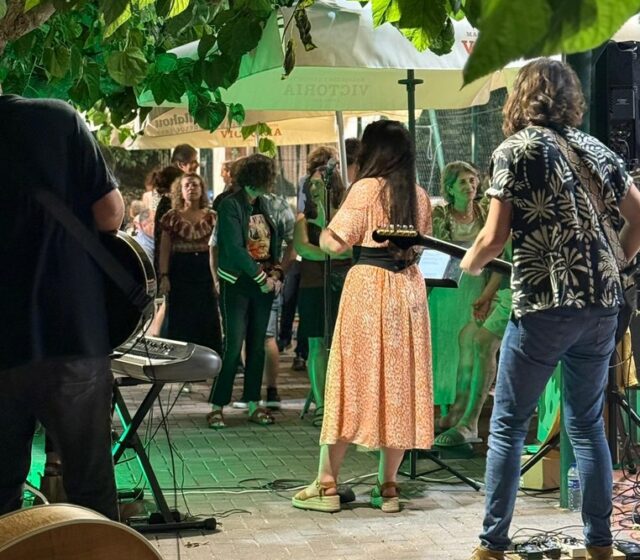 Concert de tancament de la jornada cultural amb la que Fageca ha donat la bencinguda a l'estiu