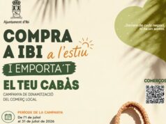 ‘Compra a Ibi i emporta’t el teu cabàs’: la campanya per a incentivar les compres al comerç local este estiu