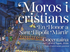 Tot preparat a Cocentaina per celebrar els dies grans de les seues festes de Moros i Cristians en Honor a Sant Hipòlit Màrtir