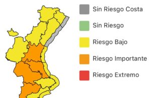 Nova alerta taronja a l’interior per rebentons tèrmics amb 40 l/m2 en una hora, fort vent i pedra