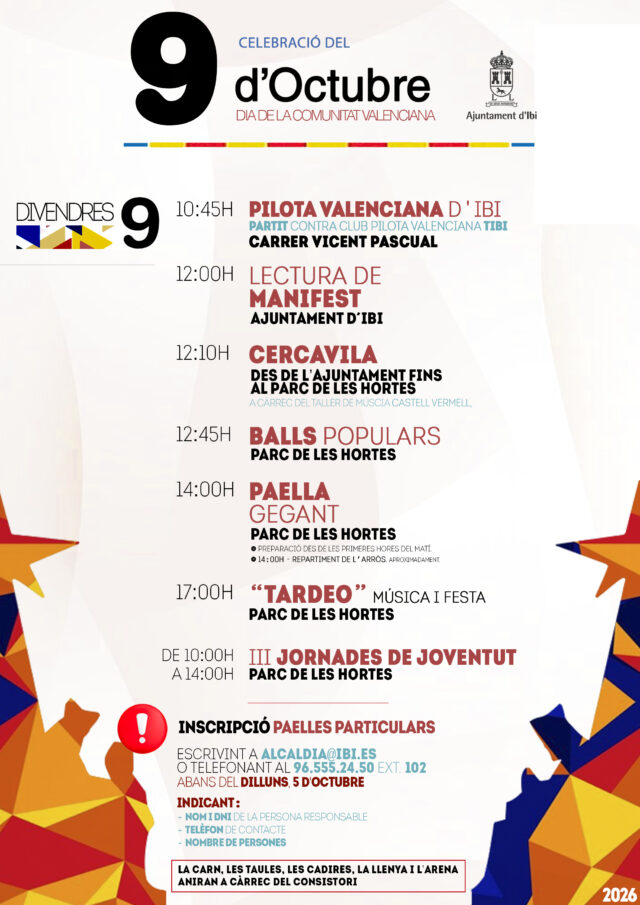 9 OCTUBRE 2026
