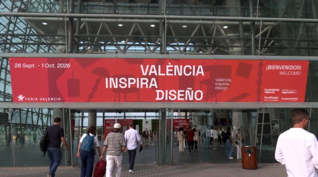 Entrada a la Fira València Inspira Disseny, que aglutina, entre altres, Textilhogar