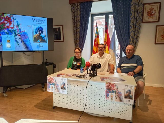 Un instant de la presentació de la biennal, que tindrà lloc en 2027 a la ciutat